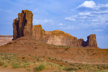 Fototapeta premium rock butte in the monument valley