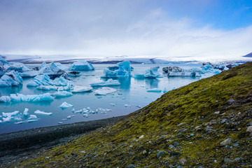 Iceberg lagoon Jokulsaron, Iceland