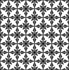 seamless black pattern