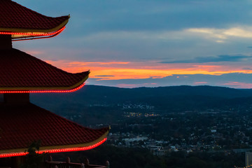 Pagoda In Reading, Pennsylvania