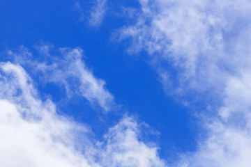 青空と白い雲