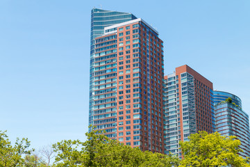 New York City skyscraper in lower Manhattan