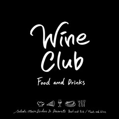 음식점 포스터 / 손으로 그린 식당 그림