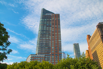 Obraz na płótnie Canvas New York City skyscraper in lower Manhattan