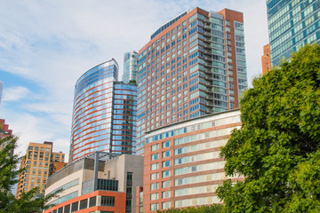 New York City skyscraper in lower Manhattan