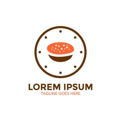 unique bakery logo template. cake