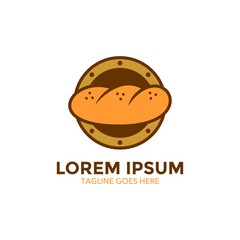 unique bakery logo template. cake