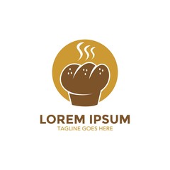 unique bakery logo template. cake