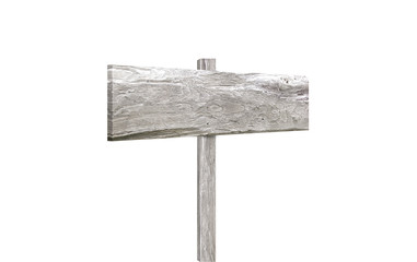 Wooden sign for advertising communication.