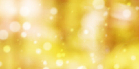 Abstract sparkling bokeh