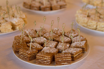 food including bakery served for catering