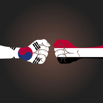 Conflict between countries: South Korea vs Yemen