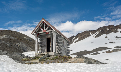 Harding Icefield Shelter, Kenai Fjords National Park, Alaska