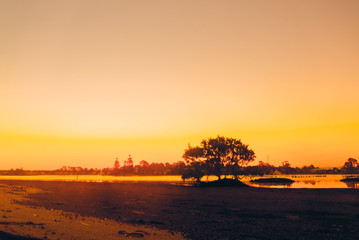 Fototapeta premium Sunset view