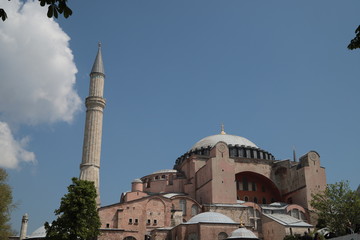 Fototapeta na wymiar Hagía Sophía in Istambul