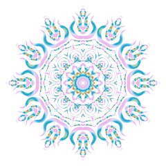 Very beautiful flower mandala. decorative vector. gold, black color. vector illustration.