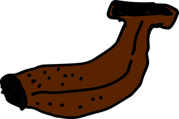 Colored Colored Children of graffiti-style banana 2