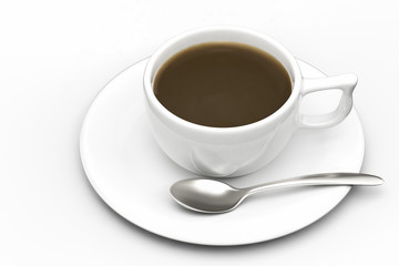 コーヒーのCG