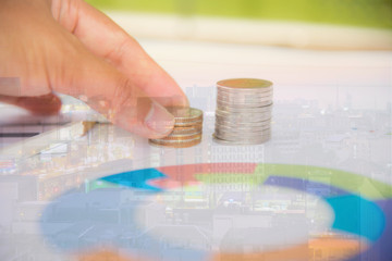 blurred business background concept.