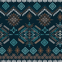 Ethno seamless ornament
