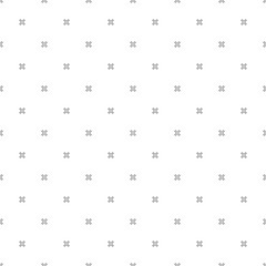 Background pattern seamless gray cross line on white abstract vector design.