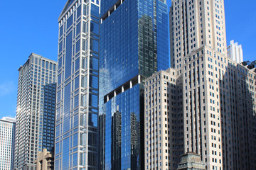 Fototapeta na wymiar USA - Chicago City View