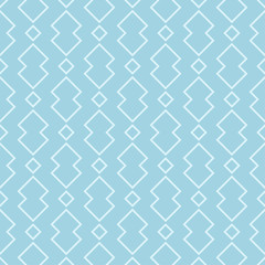 Light blue geometric print. Seamless pattern