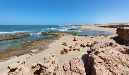 Fototapeta na wymiar Paysage de Tifnit pres de Agadir - Maroc