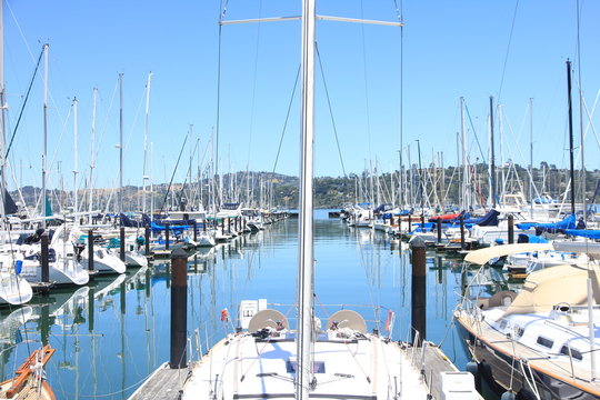 Marina in Sausalito - An Idyllic Town near San Francisco