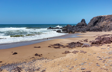 Paysage de Mirleft vers Tiznit - Maroc