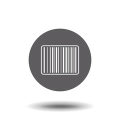 Barcode icon (flat design)