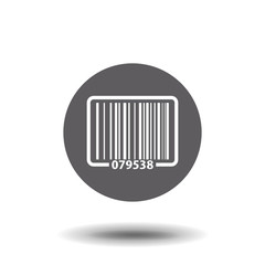 Barcode icon (flat design)