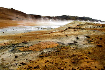pola geotermalne - Islandia - obrazy, fototapety, plakaty