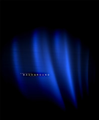 Neon glowing techno lines, hi-tech futuristic abstract background template with square shapes