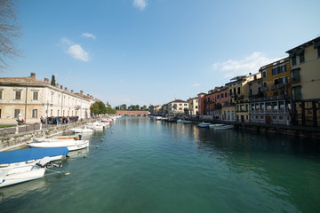 Peschiera del Garda. Old italian architecture