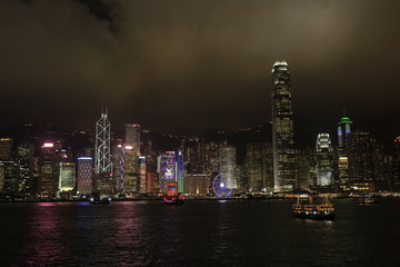 Hong Kong de nuit