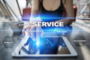 Customer service and relationship concept. Business concept.