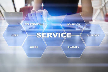 Customer service and relationship concept. Business concept.