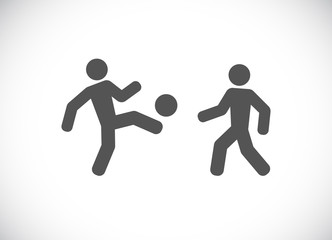 football soccer players icon