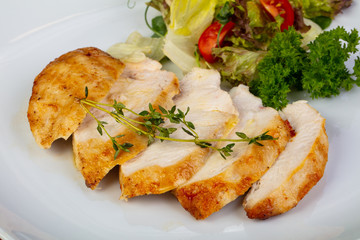 Delicious grilled chicken