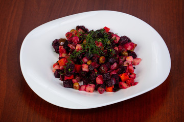 Vinaigrette - Russian vegetarian salad