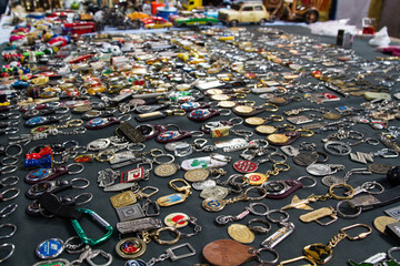  key chain in flea market İstanbul