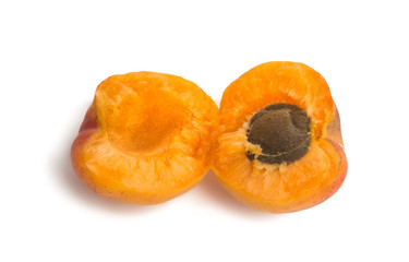 apricot isolated