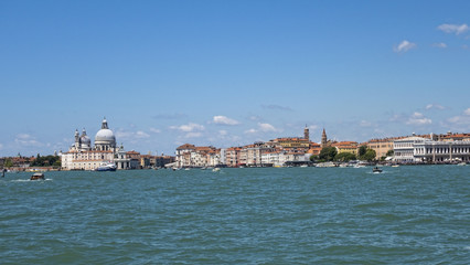 Venice from the boat