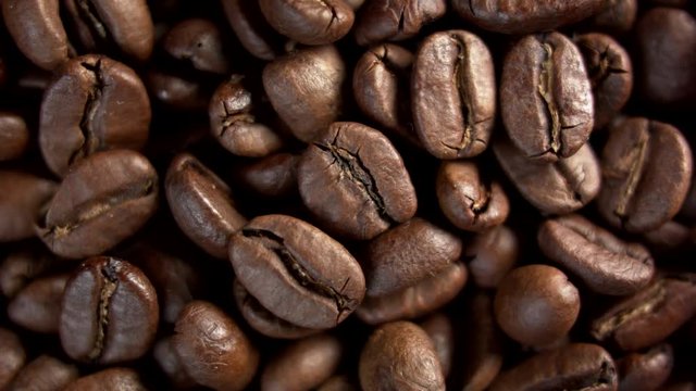 Roasted Coffee Beans, rotation.