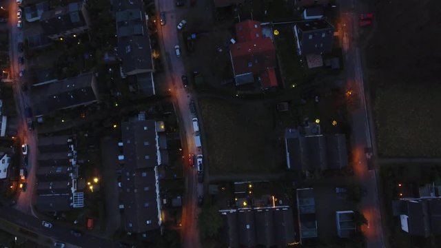 Flug &uuml;ber Stadt - Velbert-Neviges