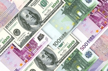 Obraz na płótnie Canvas money bills 3d illustration