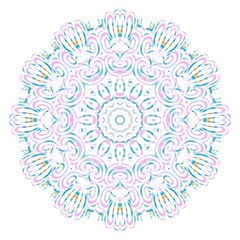 Art deco pattern of floral elements. seamless pattern. Vector illustration. design for printing, presentation, textile industry