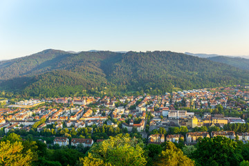 Fototapeta na wymiar Germany, Freiburg im Breisgau between black forest nature landscape