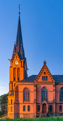 Evangelisch-Lutherische Landeskirche in Hartmannsdorf bei Chemnitz (Sachsen)